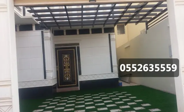 نموذج من تنفيذ تصميم برجولات