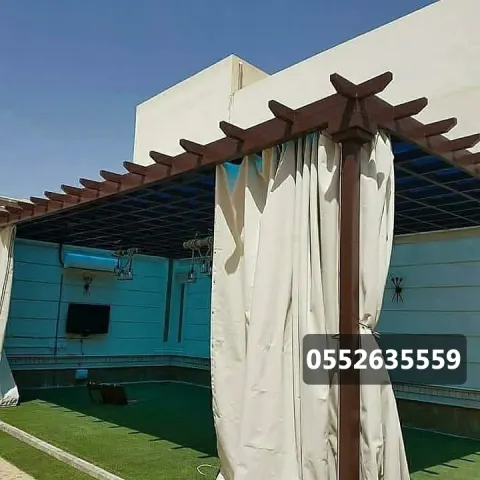مشروع شركة مظلات برجولات