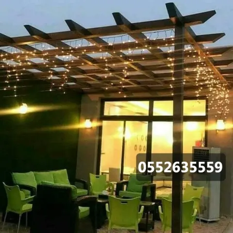 نموذج من أعمال شركة مظلات برجولات