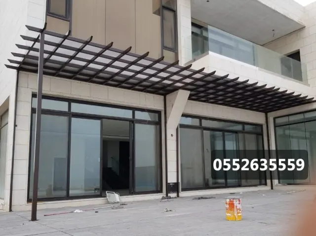 أعمال تركيب برجولات