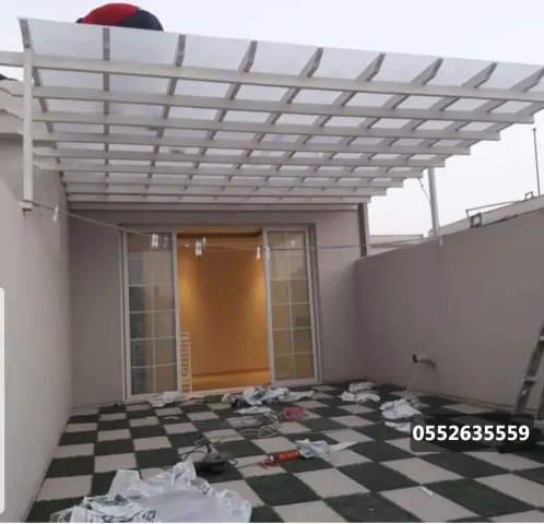 مشروع شركة برجولات جلسات