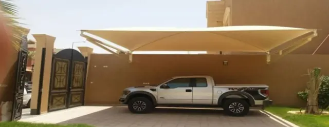 أعمال تركيب مظلات أسطح
