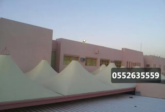 مظلات أسطح المنازل