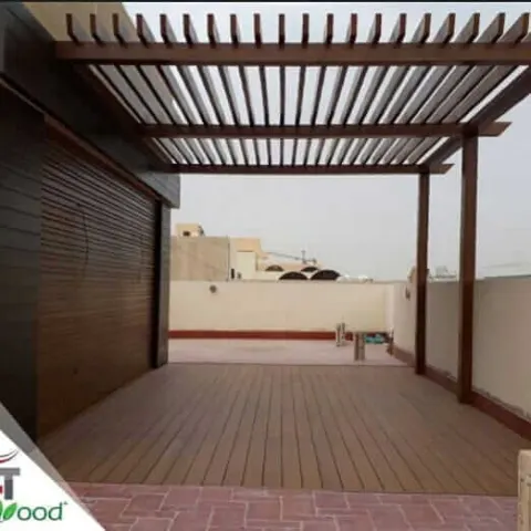 أعمال شركة مظلات خشبية للحدائق