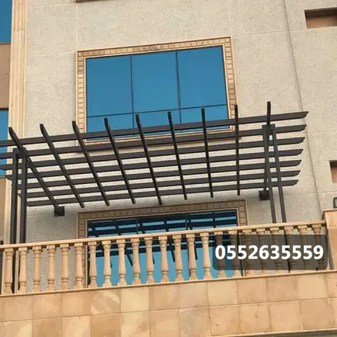 أعمال شركة مظلات خشبية للسيارات في الطائف