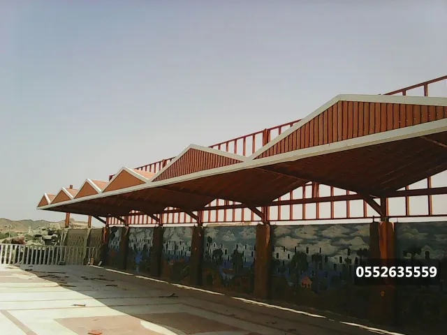 أعمال تفصيل مظلات حدائق في الطائف